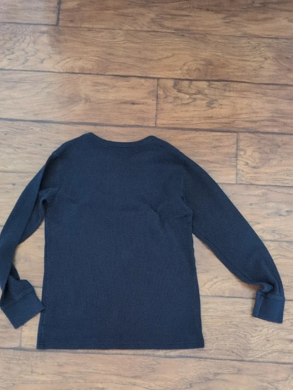 The Children's Place Black Long-Sleeve Thermal Tee